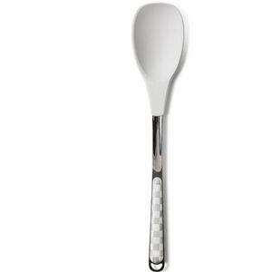 MacKenzie-Childs Black and White Checkered Spoon